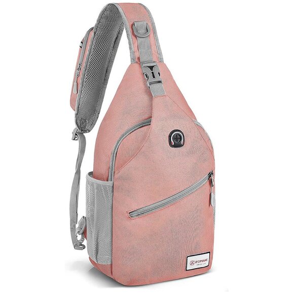 Handbags - Sling Bag for Women Men:Small Crossbody Sling Backpack - Mini Pink(new)